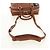 LOEWE Studio Ghibli My Neighbor Totoro Amazona 28 Leather 2way Auth 167413SM Marrone Argento - vista 8