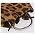 Pochette PRADA in pelle di vitello marrone argento Auth 187486V - vista 4