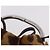 Pochette PRADA in pelle di vitello marrone argento Auth 187486V - vista 6