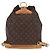 Zaino LOUIS VUITTON Monogram Montsouris GM M51135 LV Auth 183866 Monogramma - vista 2