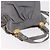 Borsa Miu Miu in pelle 2way Grigio Oro Autentica 187651A Marrone D'oro - vista 6