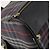 Borsa Boston Burberrys Nova Check in tela Navy Gold Auth 184536 D'oro Blu navy - vista 15