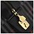 Borsa Boston Burberrys Nova Check in tela Navy Gold Auth 184536 D'oro Blu navy - vista 20