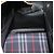 Borsa Boston Burberrys Nova Check in tela Navy Gold Auth 184536 D'oro Blu navy - vista 22