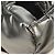 PRADA Backpack PVC Canvas Silver Auth 184815M Silvery - view 17