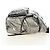 PRADA Backpack PVC Canvas Silver Auth 184815M Silvery - view 4