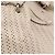 Chloé Chloe Kerala Handtasche aus Leder Beige Silber Auth 187518V - Ansicht 8
