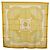 Hermès HERMES Carré 90 Sciarpa "CIELS BYZANTINS" Seta Gialla Autentica 185812 Giallo