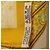 Hermès HERMES Carré 90 Sciarpa "CIELS BYZANTINS" Seta Gialla Autentica 185812 Giallo - vista 14
