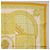 Hermès HERMES Carré 90 Sciarpa "CIELS BYZANTINS" Seta Gialla Autentica 185812 Giallo - vista 4