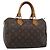LOUIS VUITTON Borsa Monogram Speedy 25 M41528 LV Auth 186096 Monogramma