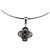LOUIS VUITTON Corie Arafoli Choker metal Silver LV Auth 186177A Argento
