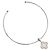 LOUIS VUITTON Corie Arafoli Choker metal Silver LV Auth 186177A Argento - vista 10