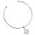 LOUIS VUITTON Corie Arafoli Choker metal Silver LV Auth 186177A Argento - vista 2