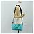 LOUIS VUITTON Taurillon Clemence Keepall Bandouliere 25 Bag M11996 Auth 185940SM Turquoise - view 27