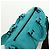 LOUIS VUITTON Taurillon Clemence Keepall Bandouliere 25 Bag M11996 Auth 185940SM Turquoise - view 6