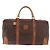 Céline Borsa Boston CELINE Macadam Canvas PVC Pelle Marrone Oro Auth 185993 D'oro - vista 13