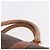 Céline Borsa Boston CELINE Macadam Canvas PVC Pelle Marrone Oro Auth 185993 D'oro - vista 14