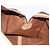 Céline Borsa Boston CELINE Macadam Canvas PVC Pelle Marrone Oro Auth 185993 D'oro - vista 21
