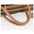 Céline Borsa Boston CELINE Macadam Canvas PVC Pelle Marrone Oro Auth 185993 D'oro - vista 8