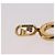 Orecchini FENDI Aurochre Rhinestones Pierce metallo Gold Auth SW2373V D'oro - vista 13