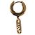Orecchini FENDI Aurochre Rhinestones Pierce metallo Gold Auth SW2373V D'oro - vista 2
