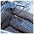 BALENCIAGA Giant Mini Pom Pom Hand Bag Leather 2way Navy Silver Auth 186261SM Argento Blu navy - vista 23