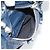 BALENCIAGA Giant Mini Pom Pom Hand Bag Leather 2way Navy Silver Auth 186261SM Argento Blu navy - vista 27