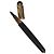 Stylo Plume Cartier Or et Laque Noire Doré