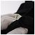 Zaino PRADA Nylon Nero Argento Auth 179537 - vista 11