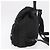 Zaino PRADA Nylon Nero Argento Auth 179537 - vista 3