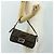 FENDI Zucca Canvas Mamma Baguette Shoulder Bag Black Brown Auth 185961SAM Marrone Nero - vista 27