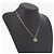 Collana Christian Dior in metallo Oro Autentica SW2437 D'oro - vista 14