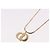 Collana Christian Dior in metallo Oro Autentica SW2437 D'oro - vista 9