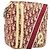 Borsa a tracolla Christian Dior Trotter Canvas PVC Rosso Argento Auth 185951