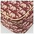 Borsa a tracolla Christian Dior Trotter Canvas PVC Rosso Argento Auth 185951 - vista 18