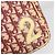 Borsa a tracolla Christian Dior Trotter Canvas PVC Rosso Argento Auth 185951 - vista 19