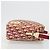 Borsa a tracolla Christian Dior Trotter Canvas PVC Rosso Argento Auth 185951 - vista 3