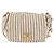 CHANEL Chain Matelasse Schultertasche Canvas Grau Gold CC Authentisch 182717 Braun Golden - Ansicht 13