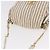 CHANEL Chain Matelasse Schultertasche Canvas Grau Gold CC Authentisch 182717 Braun Golden - Ansicht 7