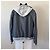 Armani Jeans Bomberjacke mit Kapuze - Grau - Ansicht 4