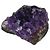 Autre Marque Geode di Ametista grezza Marrone Grigio Porpora