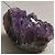 Autre Marque Geode di Ametista grezza Marrone Grigio Porpora - vista 2