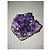 Autre Marque Geode di Ametista grezza Marrone Grigio Porpora - vista 3