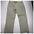 Autre Marque Class Roberto Cavalli Pantalones cropped texturizados beige - vista 3
