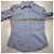 Thomas Burberry Camisa de Algodón Azul Claro - vista 5