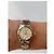 Rolex Oyster Perpetual Uhr Bicolor Gold und Stahl Silber Golden Gold hardware - Ansicht 2