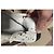 Baskets en textile blanc Chanel avec bout contrasté Taille 36 Occasion - vue 7