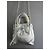 Repetto Borsa Arabesque GM Pelle Argentata Argento - vista 4