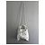 Repetto Borsa Arabesque GM Pelle Argentata Argento - vista 5
